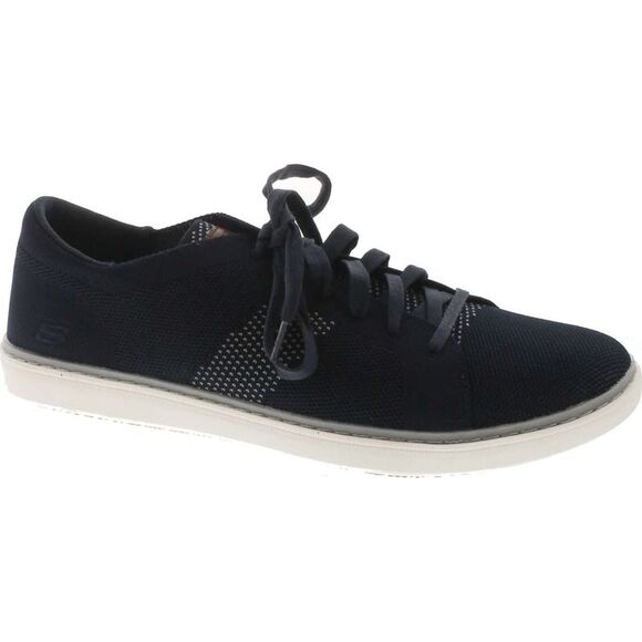 Skechers 65088 Navy Mens fashion-sneakers 8.5 NEW - Picture 1 of 4